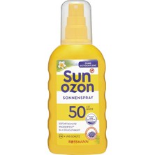 Sunozon Güneş Koruyucu Sprey 50SPF Hassas Cilt 200 ml