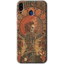 Galaxy M20 Kılıf Hd Desen Baskılı Arka Kapak + Esnek Nano Cam - Aşk