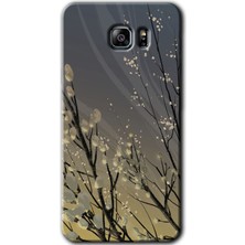 Gramaphone Galaxy Note 5 Kılıf Hd Desen Baskılı Arka Kapak + Kırılmaz Cam - Branches Flowers