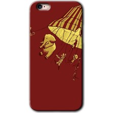 iPhone 6s Plus Kılıf Hd Desen Baskılı Arka Kapak + Kırılmaz Cam - Zoo