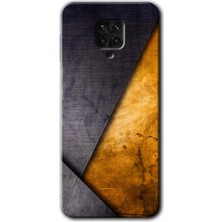 Redmi Note 9s Kılıf Hd Desen Baskılı Arka Kapak + Kırılmaz Cam - Abstract 3