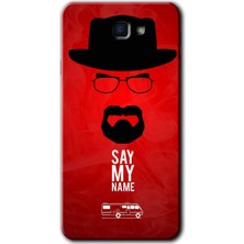 Galaxy J7 Prime Kılıf Hd Desen Baskılı Arka Kapak + Kırılmaz Cam - Say My Name