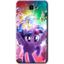 Gramaphone Galaxy J7 Prime 2 Kılıf Hd Desen Baskılı Arka Kapak + Kırılmaz Cam - Pony