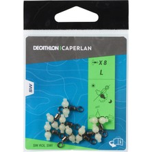 Decathlon CAPERLAN Fırdöndü - Surfcasting - Fosforlu - Pater Roller Swivel