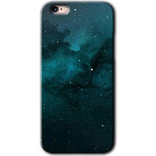 Gramaphone Apple iPhone 6 Plus Kılıf Hd Desen Baskılı Arka Kapak + Esnek Nano Cam - Yıldızlararası