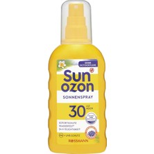 Sunozon Güneş Koruyucu Sprey Spf 30 Hassas Cilt 200 ml