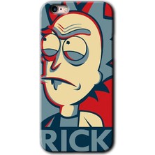 iPhone 6s Plus Kılıf Hd Desen Baskılı Arka Kapak + Esnek Nano Cam - Rick News