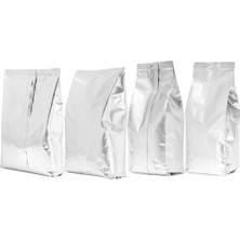 Packtory   Aluminyum Yan Körüklü Quadro Ambalaj 12,5 X 40 + 4 cm. 1000 gr. - 50 Adet