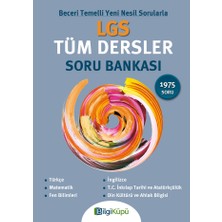 Bilgi Küpü Yayınları LGS Tüm Dersler Soru Bankası - Bilgi Küpü Yayınları