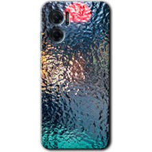 Xiaomi Redmi 10 5g Kılıf Hd Desen Baskılı Arka Kapak + Kırılmaz Cam - Blur Cam