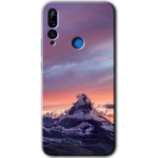 Gramaphone Huawei P Smart Z Kılıf Hd Desen Baskılı Arka Kapak + Kırılmaz Cam - Zirve