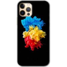 Gramaphone Apple iPhone 12 Pro Kılıf Hd Desen Baskılı Arka Kapak - Black 1