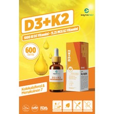 Saytekmed D3+K2 - Kolekalsiferol ve Menakuinon 7 İçeren Takviye Edici Gıda