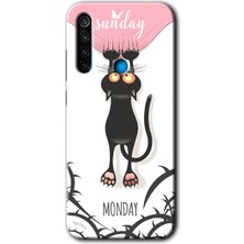 Redmi Note 8 Kılıf Hd Desen Baskılı Arka Kapak + Esnek Nano Cam - Dark Sunday