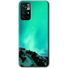 Gramaphone Redmi Note 11T Kılıf Hd Desen Baskılı Arka Kapak - Aurora