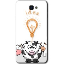 Gramaphone Galaxy J7 Prime Kılıf Hd Desen Baskılı Arka Kapak + Kırılmaz Cam - Idea Lamp