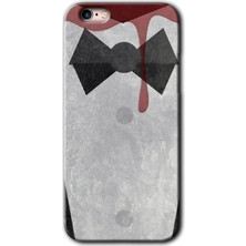 Gramaphone Apple iPhone 6 Plus Kılıf Hd Desen Baskılı Arka Kapak + Esnek Nano Cam - Gentleman Blood