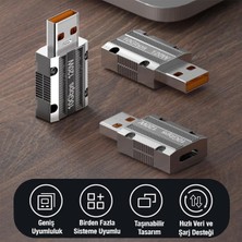 Ally Macbook iPad 120W 10GBPS Type-C To USB Otg Adaptör Çevirici ALL-36262