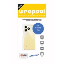 Wrapsol Realme C53 Kaplama Arka ve Yan Koruyucu Film