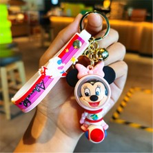 Piraye Space Uzay Astronot Mickey Mouse Anahtarlık ve Çanta Aksesuarı