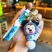 Piraye Space Uzay Astronot Mickey Mouse Anahtarlık ve Çanta Aksesuarı