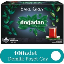 Doğadan Early Grey Demlik Poşet Çay 100'lü 4 Adet