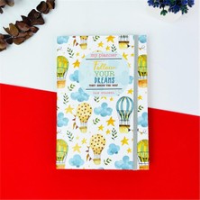 Piraye Gift Follow Your Dreams Balon Lastikli Defter