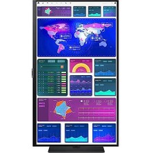 Samsung Viewfinity S6 32'' 2560X1440 75Hz 5ms HDMI Dp Type-C HDR10 LED Monitör LS32A600UUPXUF