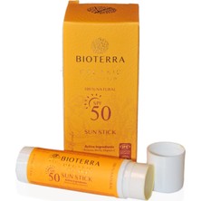 Bioterra Organik Güneş Koruyucu Stick 15 gr Sun Stick SPF50+