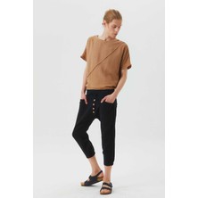 Clandestino Önü Düğmeli Salaş Erkek Şalvar Pantolon