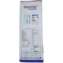 Damla Tıtanıum Elektrıklı Şohben 8 Emnıyetlı 3 mt Kablolu Tam Takım Set