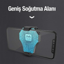 Polhammobile Polham Cold Clam Soğutma Teknolojili Oyuncular Için Telefon Soğutma Fanı, Ultra Güçlü ve Sessiz Soğutucu