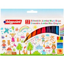 Cmk PB746 Silinebilir Jumbo Mum Boya 12 Renk