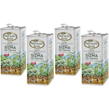 Vakfıkebir Birlik 5 Litre 4 Adet Soğuk Sıkım Sızma Zeytinyağı