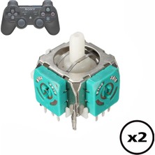 Pop Konsol 2 Adet Ps3 Analog Motor Playstation 3 Kol Tamiri 3D Joystick Ps3 Motor Yedek Parça