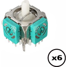Pop Konsol 6 Adet PS3 Analog Motor PS3 Kol Tamiri 3D Joystick Motor Playstation 3 Yedek Parça