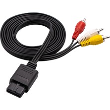 Pop Konsol SNES Gamecube N64 Oyun Konsolu RCA TV AV Kablosu Retro Oyun Konsolu Video RGB Kablo