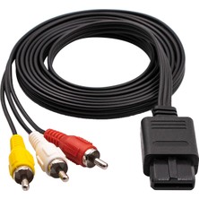Nintendo SNES Super Gamecube N64 Oyun Konsolu TV AV Kablosu TV Video RGB RCA Kablo