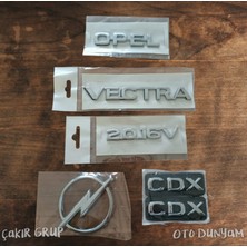 Çakır Grup Vectra, 2.0 16V, Cdx, Arka Arma Yazı ' Opel Vectra 2.0 16V Cdx Arka Armayazı Takım 5'li Opel Vectra 2.0 16V Cdx Arka Arma