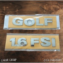 Çakır Grup Golf 1.6 Fsi Yazı-Golf 4 -Golf 5 Uyumlu