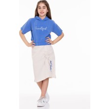 Nk Kids Kız Çocuk Yan Büzgülü Etek