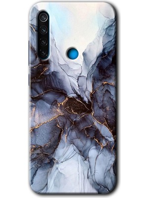 Redmi Note 8t Kılıf Hd Desen Baskılı Arka Kapak - Otantik Mermer