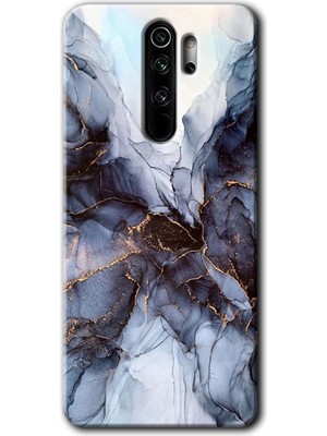 Gramaphone Redmi Note 8 Pro Kılıf Hd Desen Baskılı Arka Kapak - Otantik Mermer