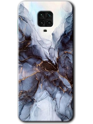 Redmi Note 9s Kılıf Hd Desen Baskılı Arka Kapak - Otantik Mermer