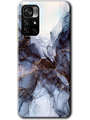 Poco M4 Pro 5g Kılıf Hd Desen Baskılı Arka Kapak - Otantik Mermer