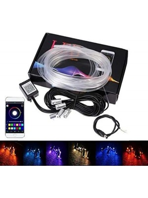 Apexi Araç Içi Atmosfer Ambiyans LED Neon Ip LED Rgb App Kontrollü 5 Parça Kontrol