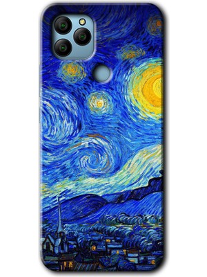 Gramaphone General Mobile Gm 22 Kılıf Hd Desen Baskılı Arka Kapak - Starry Night