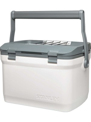 Stanley 15.1 L Adventure Taşınabilir Soğutucu Çanta, 36 Saate Varan Soğukluk, Polar White/beyaz