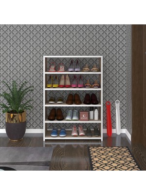 Kenz Life  Ayakkabılık Ayakkabı Dolabı Kilitli Gutan Crd 100*70*32 Kapaklı Ofis Dolabı