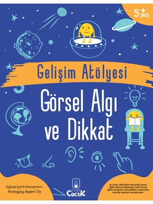 5+ Yaş - Gelişim Atölyesi- Görsel Algı Ve Dikkat - Okul Öncesi Eğlenceli - Öğretici Çocuk Etkinliği